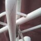 Starmat lamp with counterpoid vintage 80s