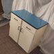 Mado furniture in blue formica two doors