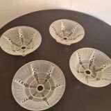 Art Deco wall lights/pendants dating from around 1920.