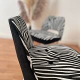 Duo of restored chairs