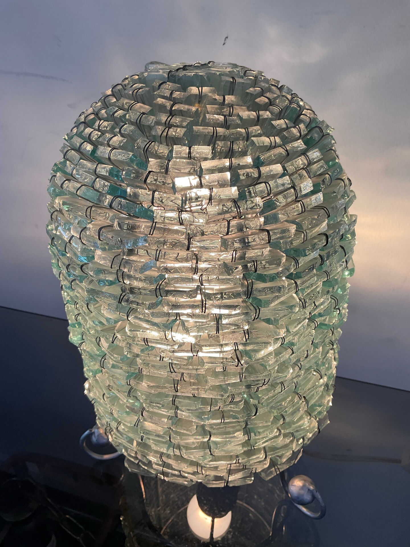 Vintage Italian Tao lamp from the 1970s.