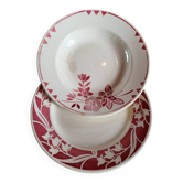 Set of 2 Badonviller plates