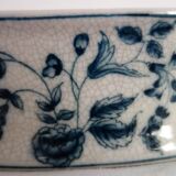 Old porcelain candy box with cracked effect