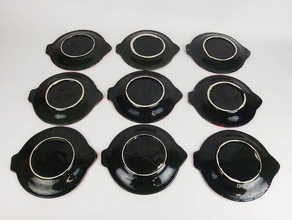 Service à poisson par Luc Vallauris