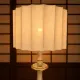 Antique Japanese handpainted floorlight white and gold (new shade)