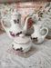 Coffee set 3 pieces Gien France Chinon model