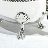 Silver sauceboat, England