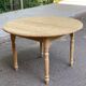 Louis Philippe extendable round dining table 160cm 20th century