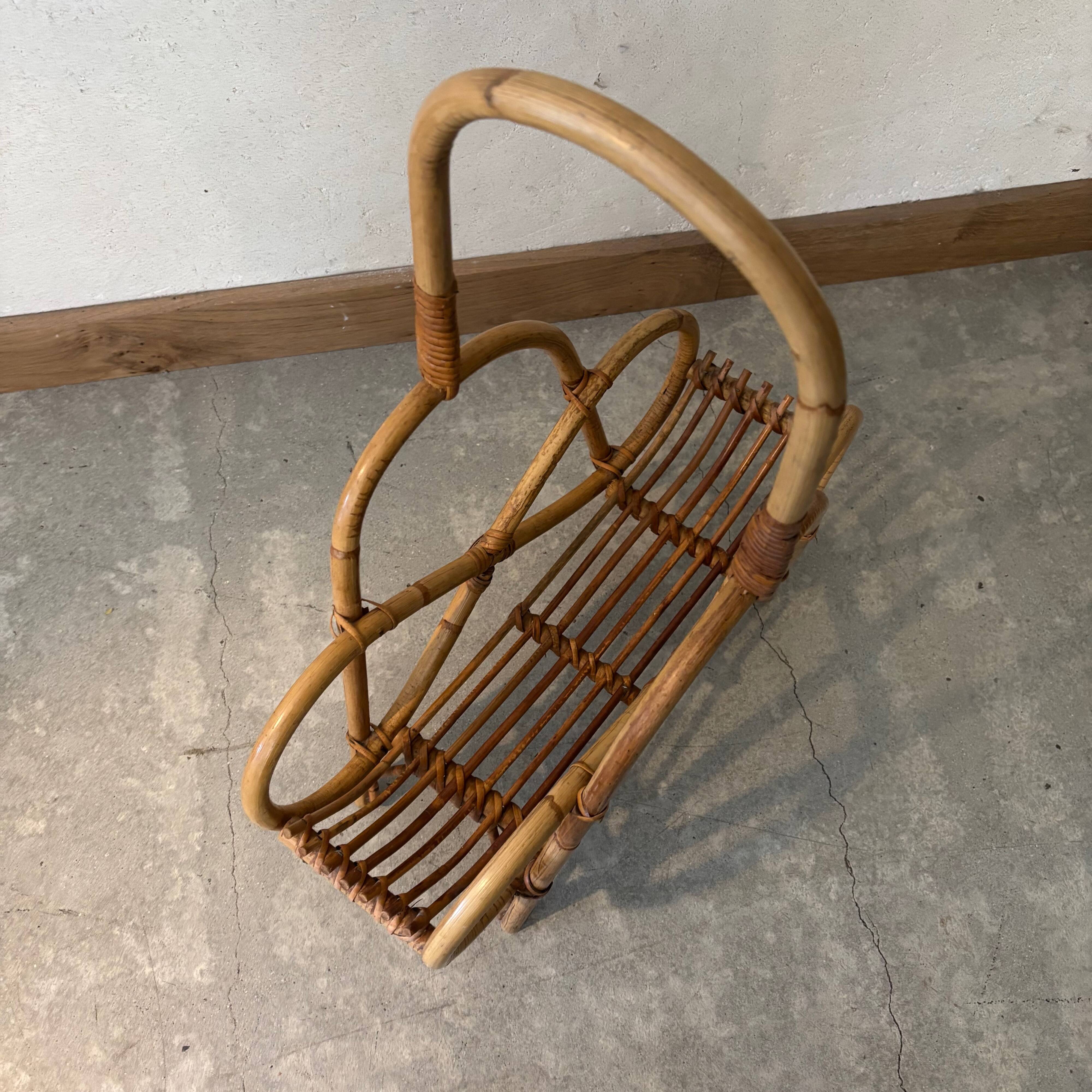 Vintage magazine rack