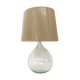 Table lamp from the 70s and 80s and its rope lampshade.