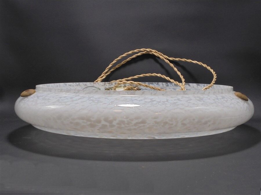 Suspension en verre moucheté