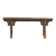 Antique Asian bench in navy blue tones (c.1870)
