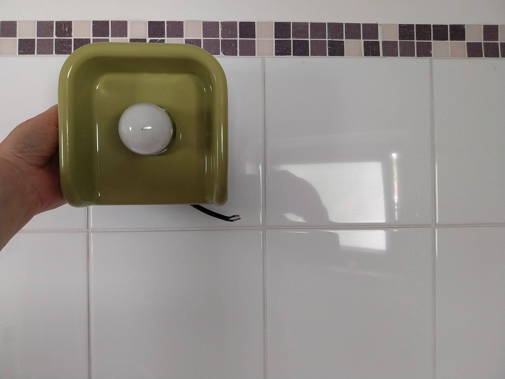 Pair of guzzini wall lights by Makio Hasuike