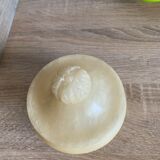 Vintage white marble box