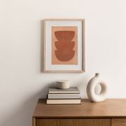 Painting on paper 30x40cm illustration dated and signed without frame M196