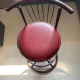 Tabouret de bar pivotant