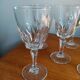 Verres à vin ciselé