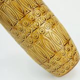 scheurich mid century VASE 1960s decor hellas ochre glaze model 264-30