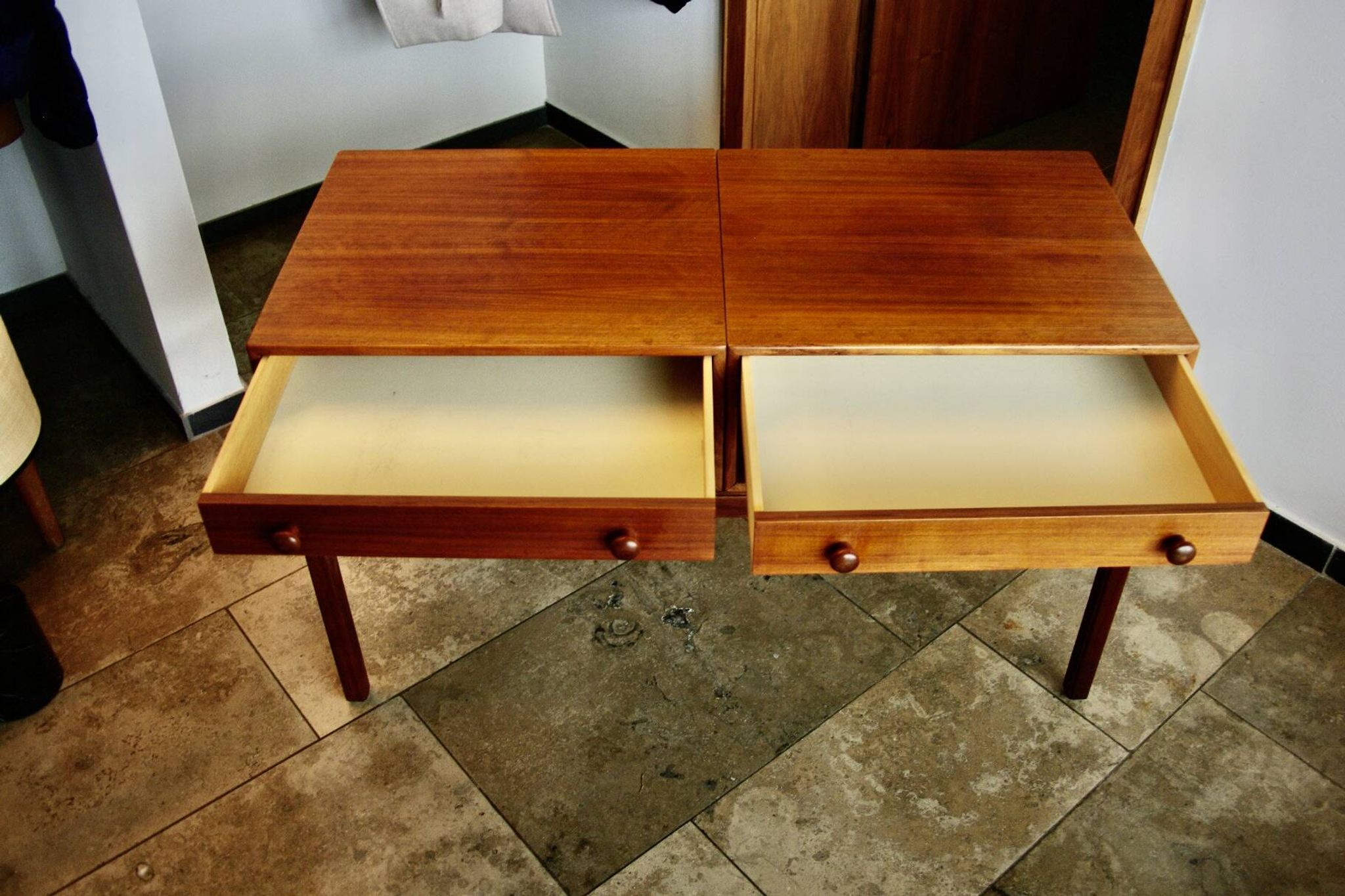 Vintage teak furniture by sveb engstrom and gunnar mystrand denmark 1960