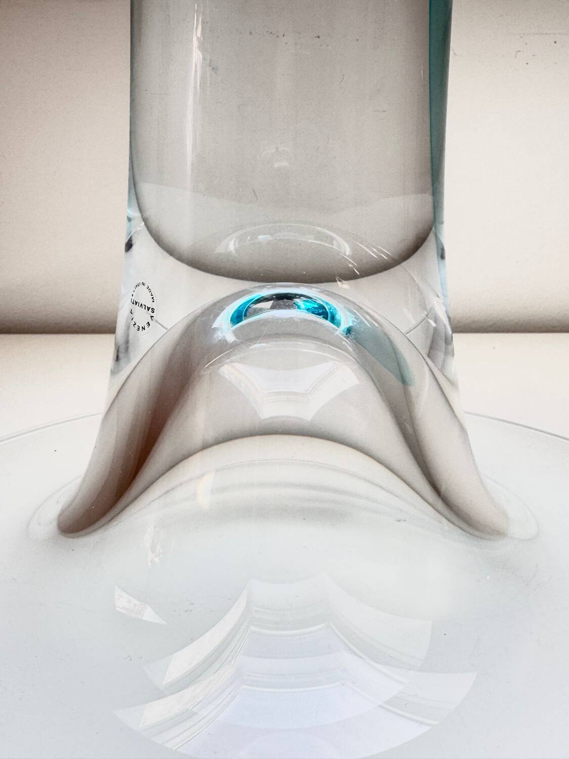 Salviati “hat” vase for Tiffany & Co, 1960