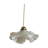 Suspension or walkman in vintage opaline