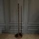 Floor lamp in the style of Charles Dudouyt 20th century turned wood