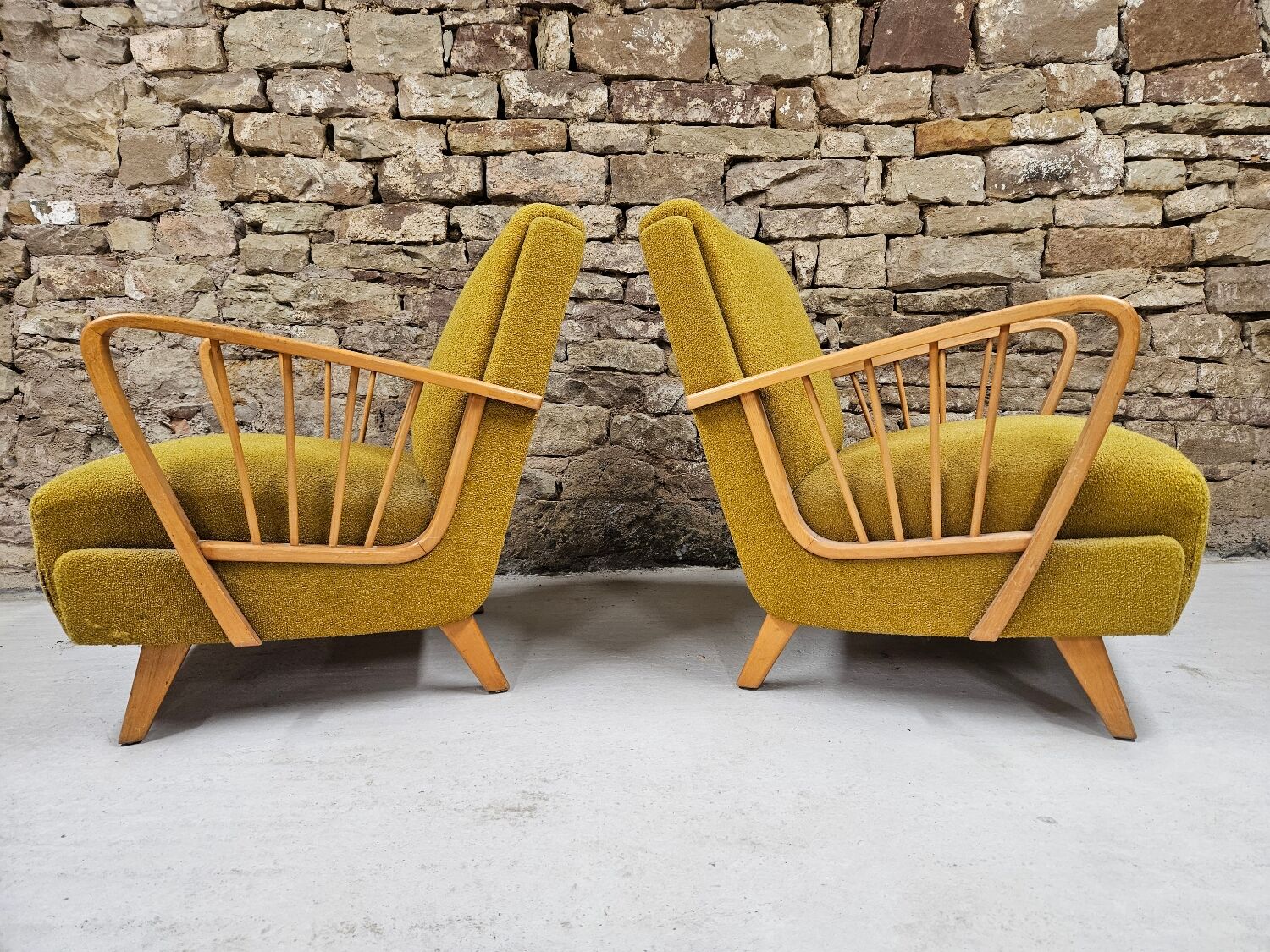 Pair of vintage armchairs 1960