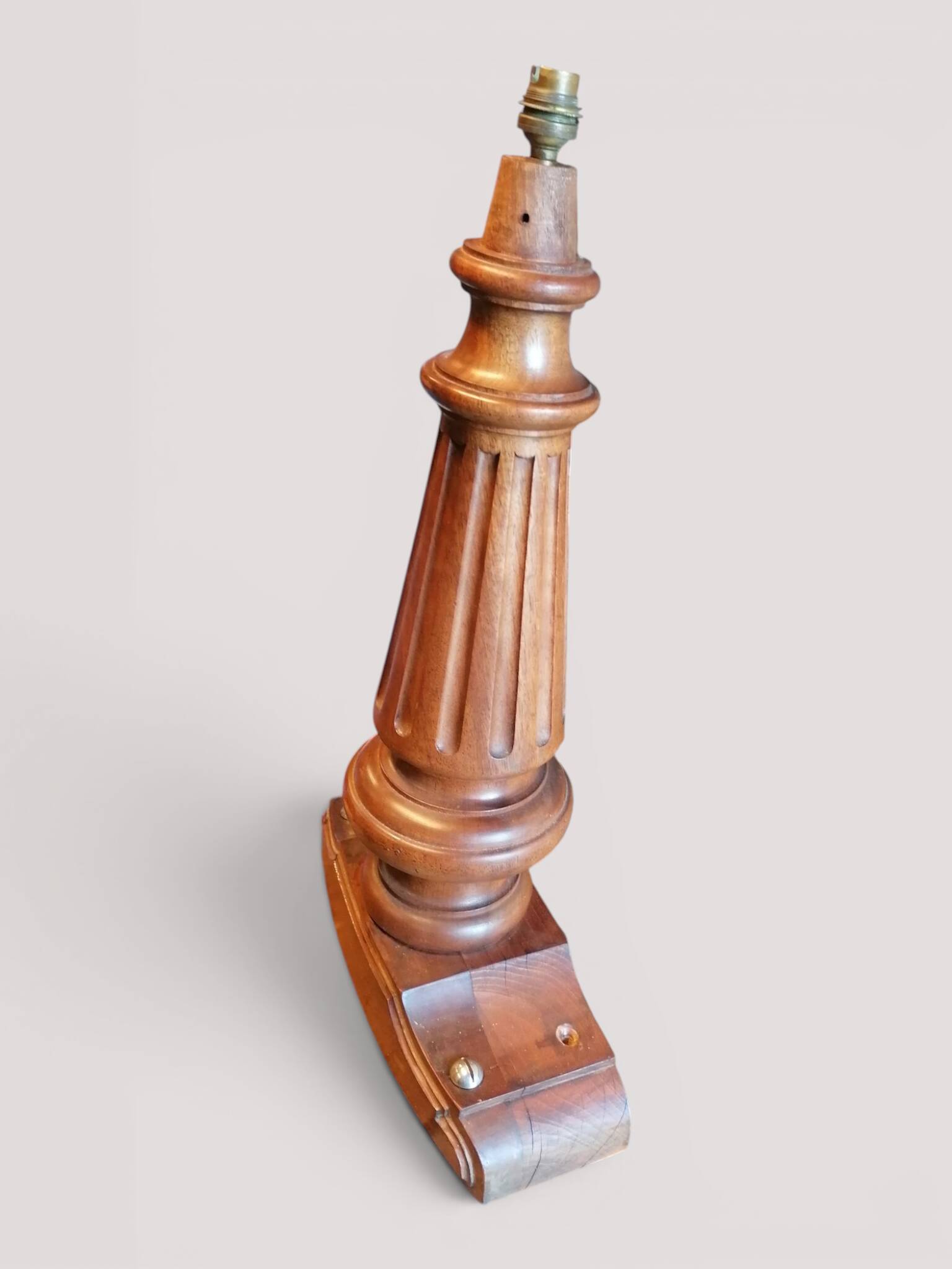 Set of 3 lamp bases in piano feet - Louis XVI style
