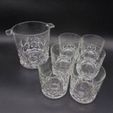 Ice bucket matching with 6 glasses