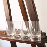 Baccarat set of four Spear model glasses