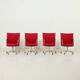 Erik Jørgensen “Partner” chairs by J. Foersom & P. Hiort-Lorenzen, set of 4, Denmark, 1970s