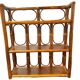 Rattan shelf