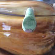 Soup cob of ceramic corn slurry vintage