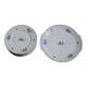 Dessert service, 13 pieces in Limoges porcelain, Bernardaud
