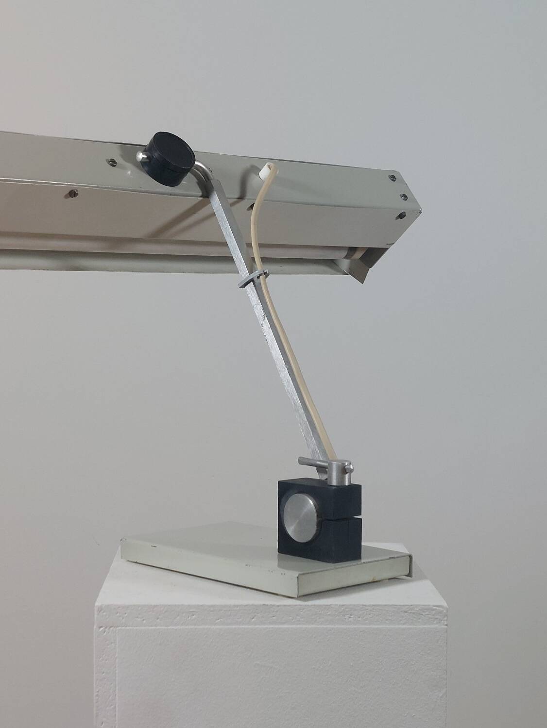 XXL vintage metal desk lamp by Klaus Musinowski GDR