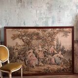 Vintage Framed Wall Tapestry