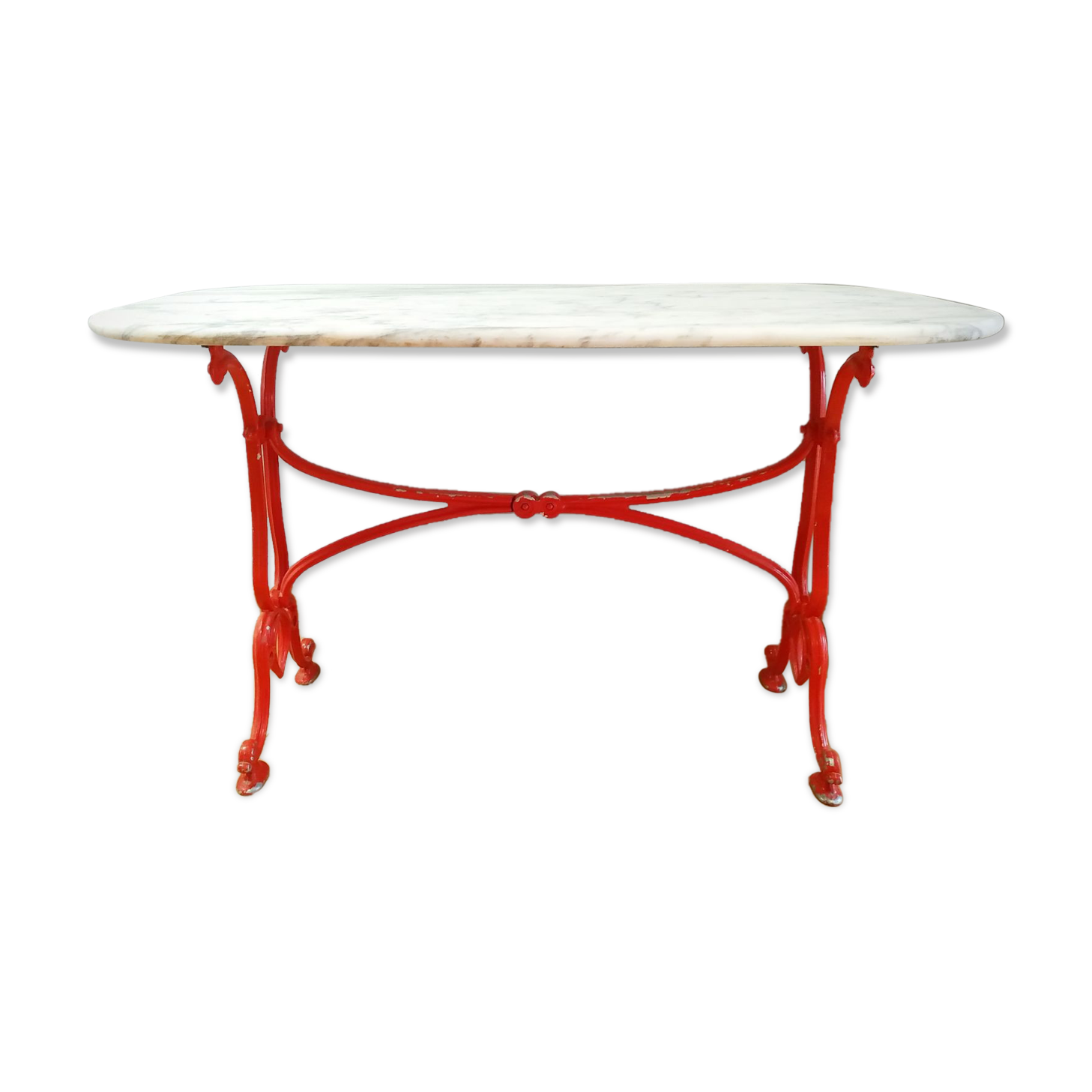 Marble bistro table