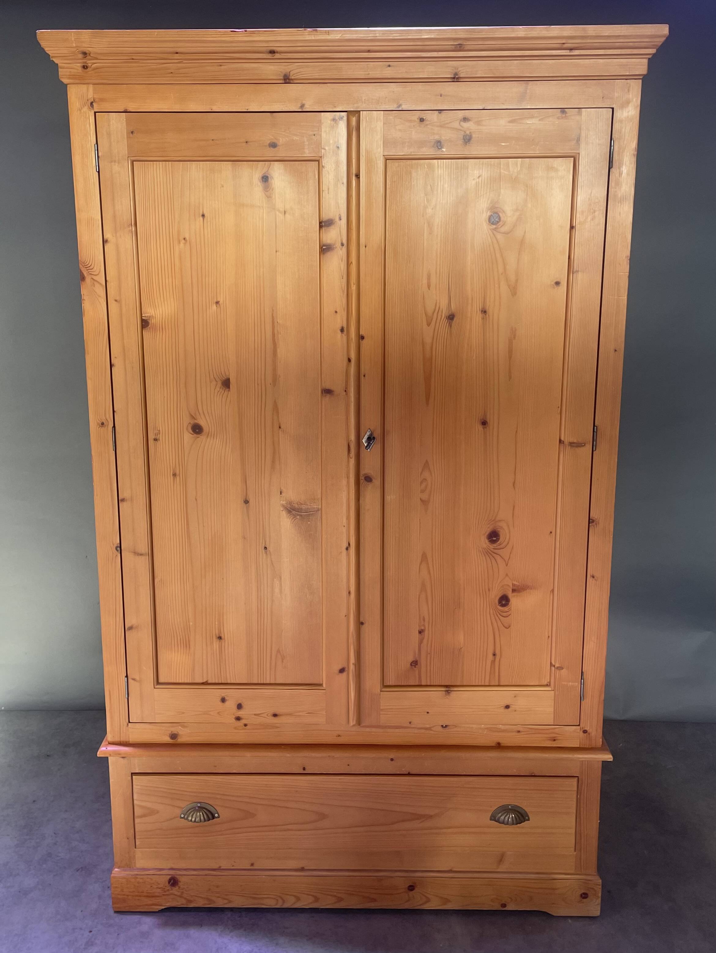 Parisian pine wardrobe
