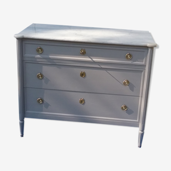 Commode style Louis XVI grise
