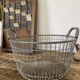 Metal industrial basket