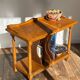 Meuble bas electrophone vintage