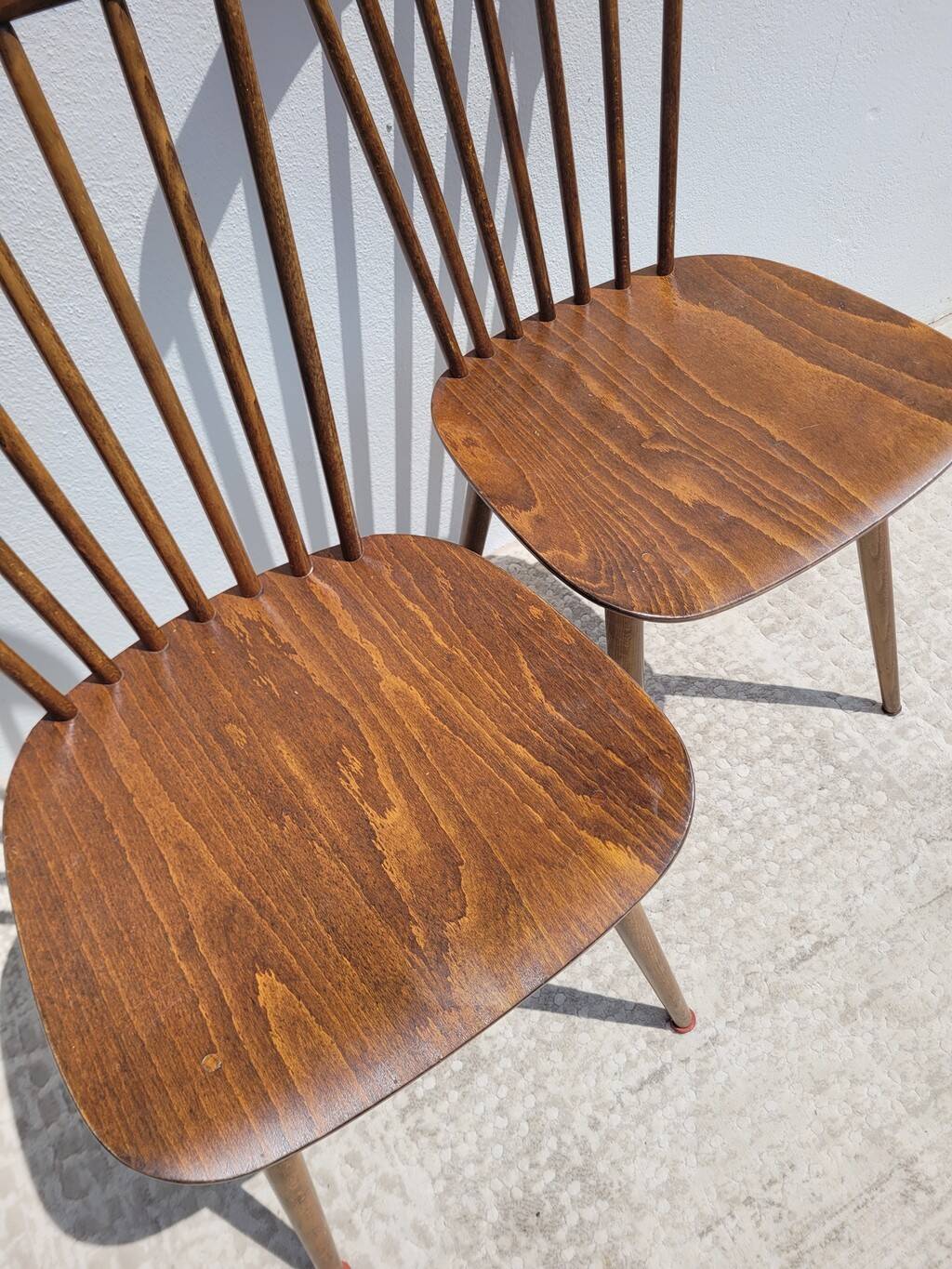 Pair of Baumann Menuet chairs