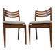 Paire de chaises vintage des années 50/60