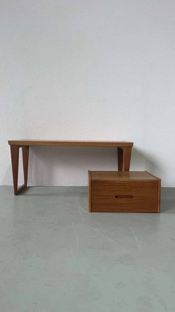 Vintage telephone bench with box Kai Kristiansen
