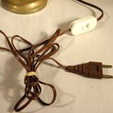 Brass table lamp