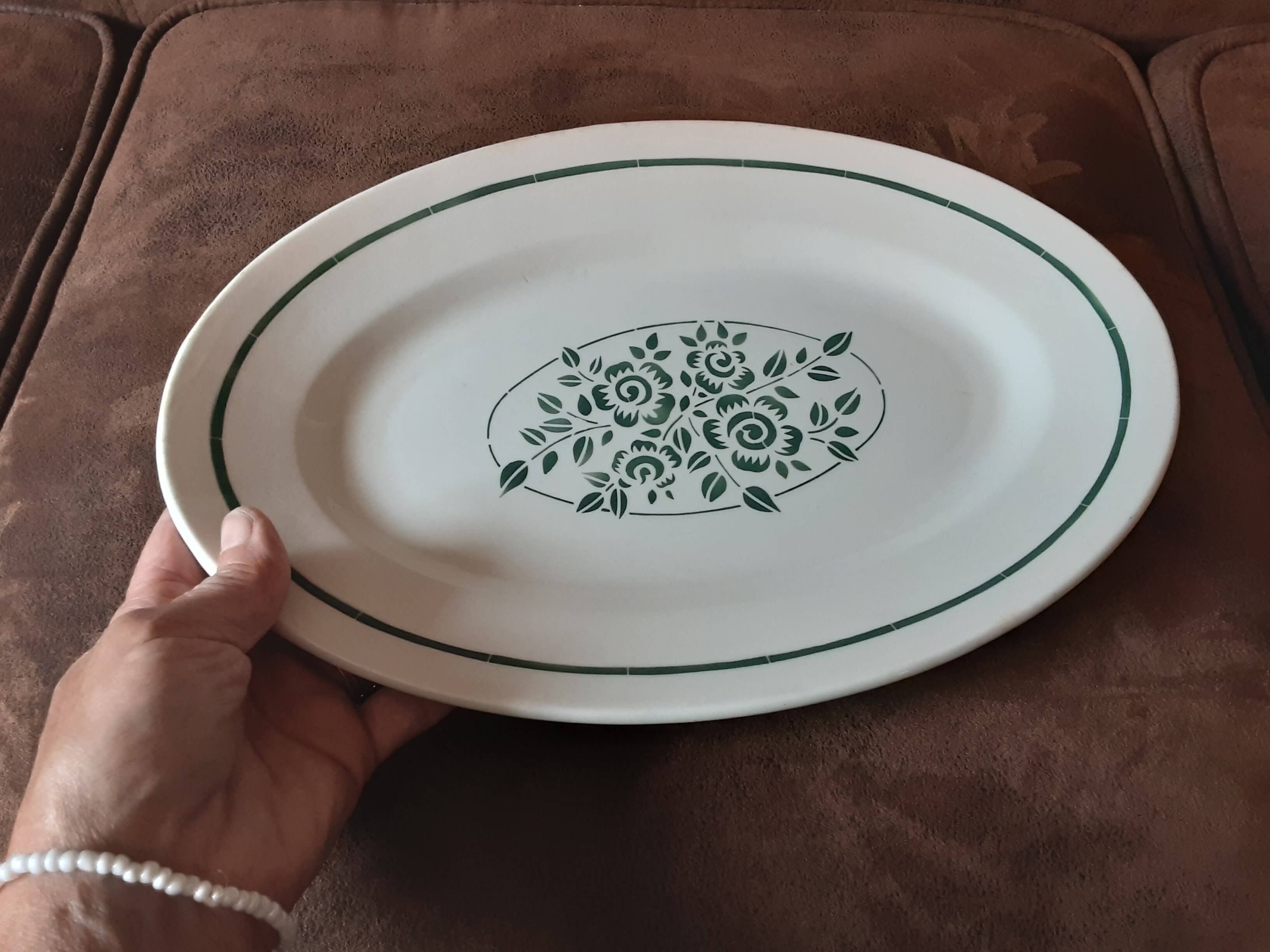 Plat ovale HBCM Clairette