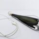 Lampe scandinave en verre sommerso Nils Landberg pour Orrefors 1960