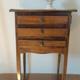 Bedside table with secret drawer
