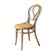 Chaise bistrot de vienne Thonet n°20, oméga cannée - ca, 1875