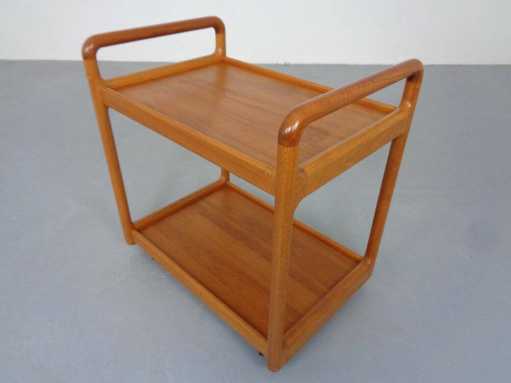 Teak Tea Cart by Cado, Denmark, 1970s
